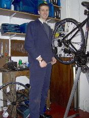 Soren in the workshop