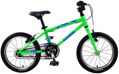 Squish 16 inch lightweight kid's bike in green