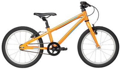 Python Elite 18 inch lightweight kids cycle in orange