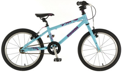 Squish 18 inch lightweight kids bike in aqua