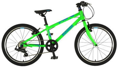 Squish 20 inch lightweight cycle in green, lightweight kids bike