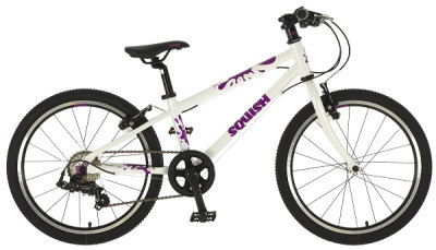 Squish 20 inch lightweight kids bike in white