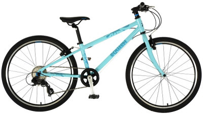 24 inch Squish in mint, lightweight kids bike